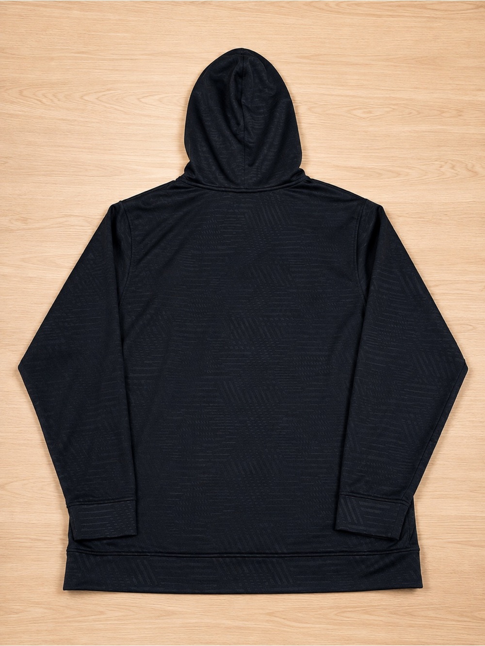 Under Armour Fleece Hoodie Men’s 2XL Black Blue Loose Fit Pullover - Picture 10 of 10